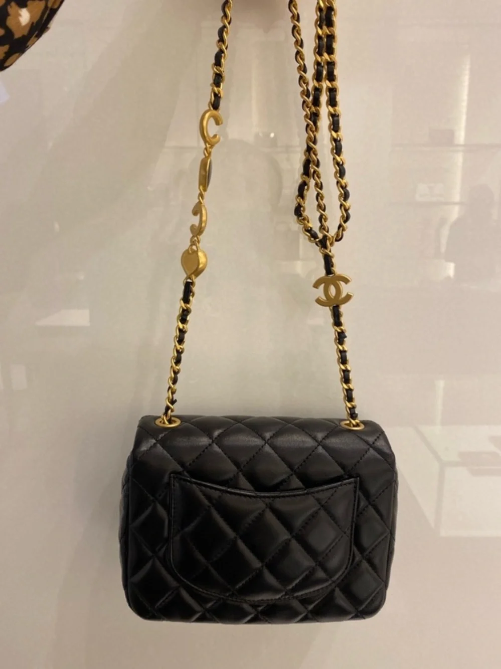 Chanel Coco de toi amore amour quilted heart chain mini flap bag lambskin